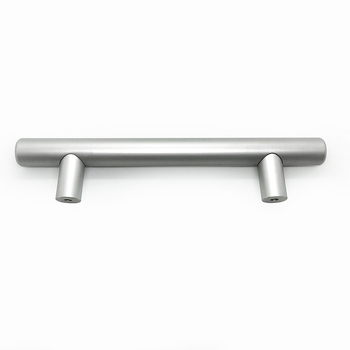 Mâner de ușă pentru dulap, în formă de T, din aluminiu, stil modern minimalist, aliaj de aluminiu, finisaj polisare și electroplacare, potrivit pentru hoteluri și magazine