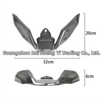 Predný rozšírený blatník v štýle bird-beak pre BMW R1200GS (2018-2020) a R1250GS LC (2018-2023) – Vansong, plast