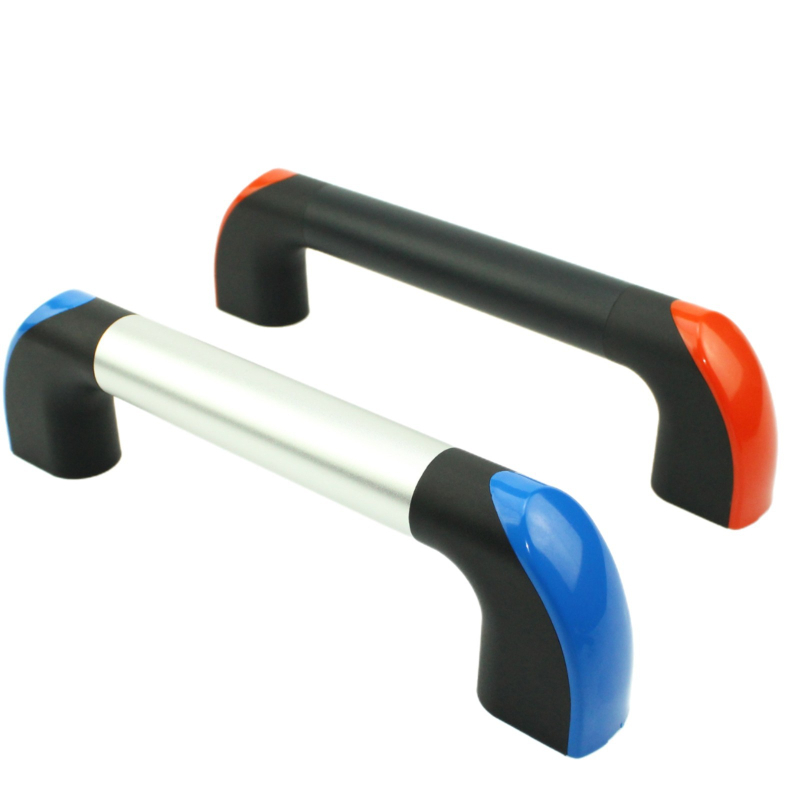 Mâner tubular pentru ușă de dulap din aliaj de aluminiu, anodizat, montaj pe suprafață, stil modern minimalist