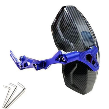 YC CNC φτερό τροχού για ηλεκτρικά οχήματα, κράμα, ανθρακονημάτινο φτερό, καθολική συμβατότητα, ρυθμιζόμενο