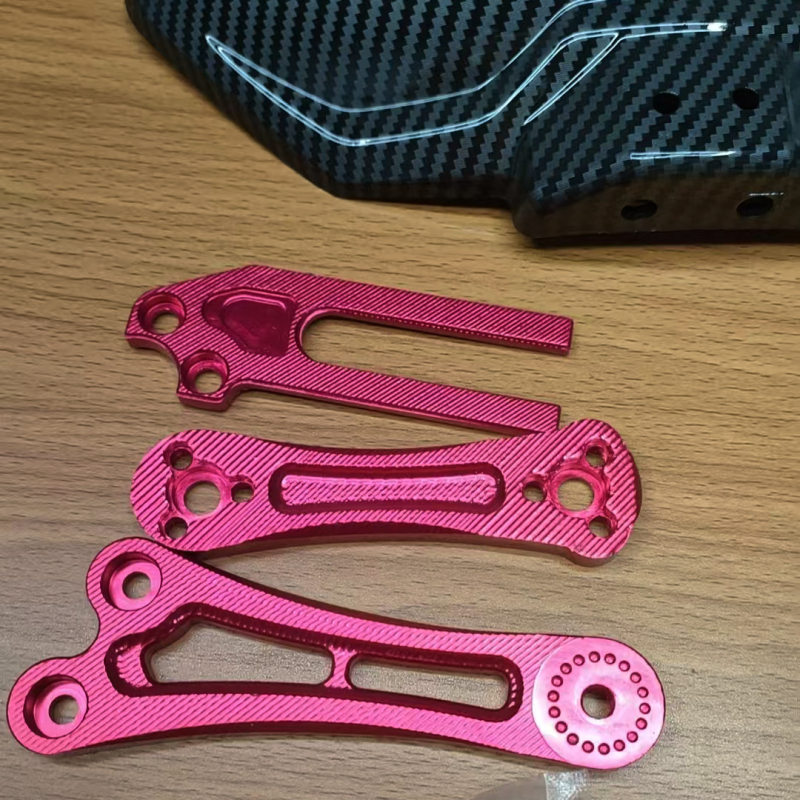 YC CNC φτερό τροχού για ηλεκτρικά οχήματα, κράμα, ανθρακονημάτινο φτερό, καθολική συμβατότητα, ρυθμιζόμενο