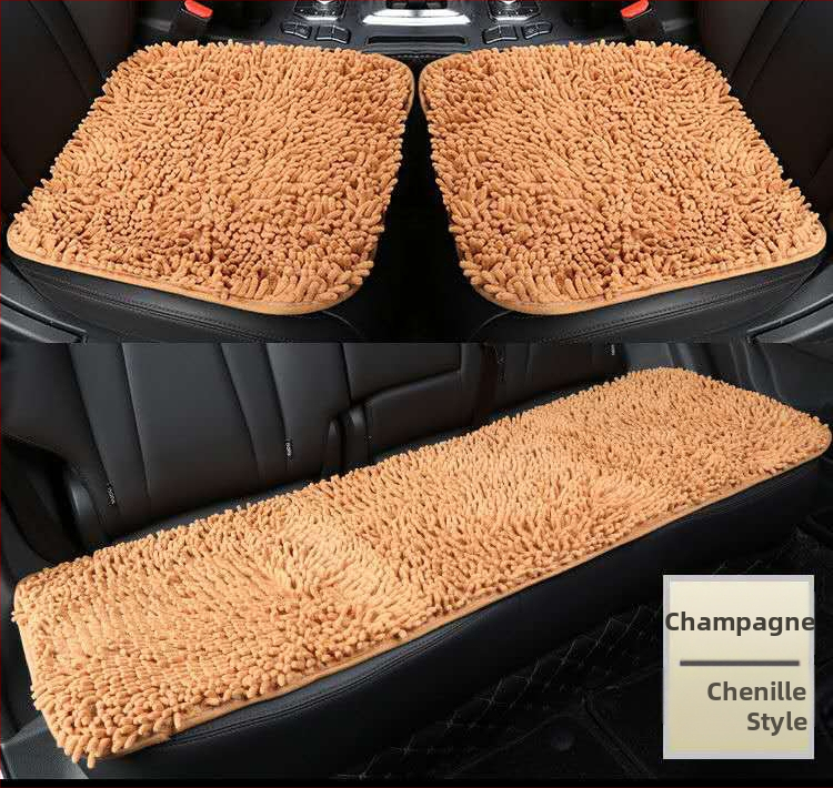 Set tri kvadratne jastučnice za sjedenje u uredu i automobilu, pamuk površina, za sve sezone, jednostavan stil, prilagodljiv