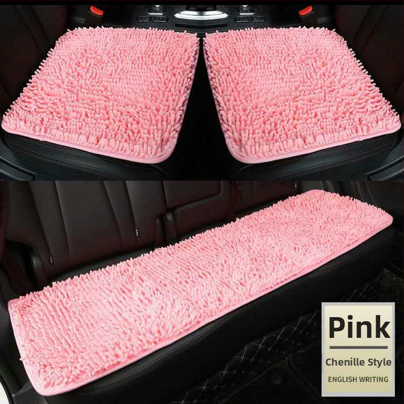 Set tri kvadratne jastučnice za sjedenje u uredu i automobilu, pamuk površina, za sve sezone, jednostavan stil, prilagodljiv