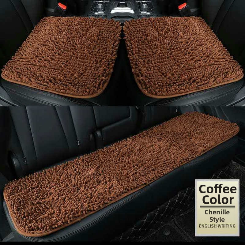 Set tri kvadratne jastučnice za sjedenje u uredu i automobilu, pamuk površina, za sve sezone, jednostavan stil, prilagodljiv