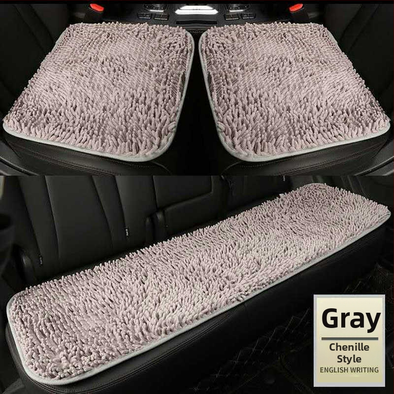 Set tri kvadratne jastučnice za sjedenje u uredu i automobilu, pamuk površina, za sve sezone, jednostavan stil, prilagodljiv