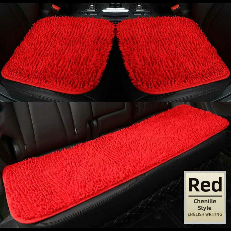 Set tri kvadratne jastučnice za sjedenje u uredu i automobilu, pamuk površina, za sve sezone, jednostavan stil, prilagodljiv