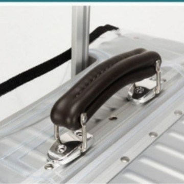 Pingju PU δερμάτινο χερούλι αποσκευών, αναπνεύσιμο και αδιάβροχο, μονόχρωμο σχέδιο