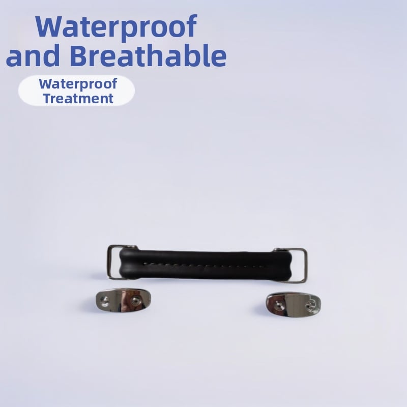 Pingju PU δερμάτινο χερούλι αποσκευών, αναπνεύσιμο και αδιάβροχο, μονόχρωμο σχέδιο