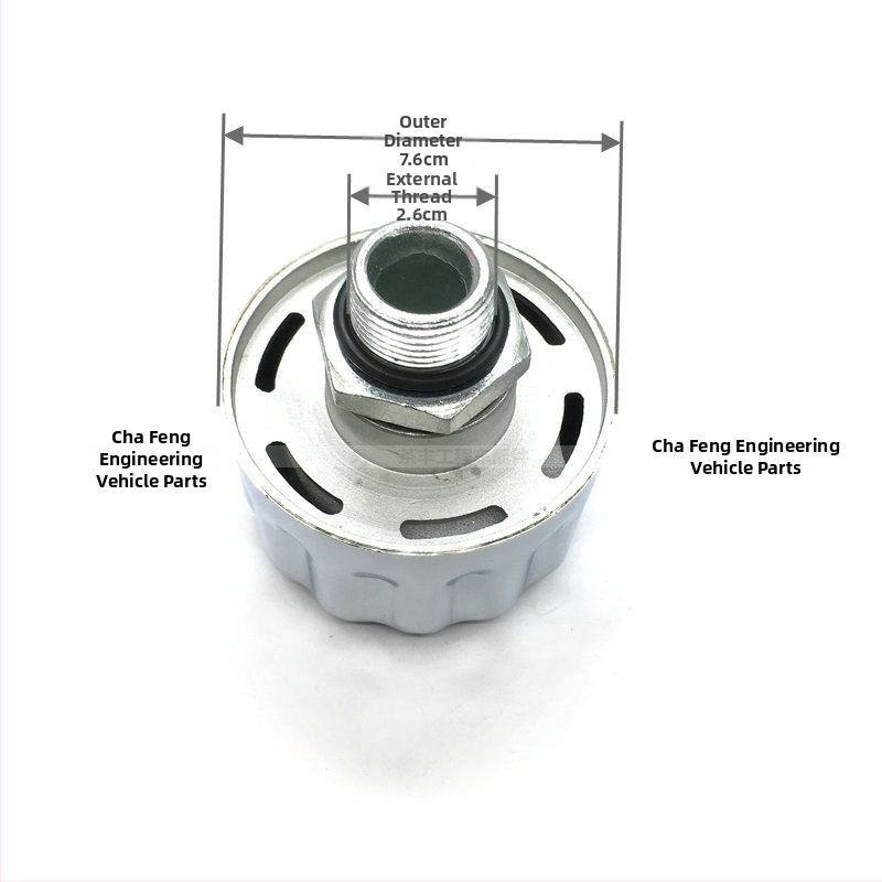 Sada náhradných dielov pre bagru: výfukový ventil, kryt hydraulickej olejovej nádrže a ventilačný kryt pre XCMG Lovol Longgong Xiagong