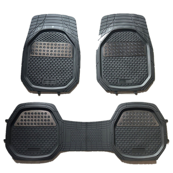 Automobilske podne prostirke od PVC gume, dijamantni uzorak, vodootporne, protuklizne, univerzalne