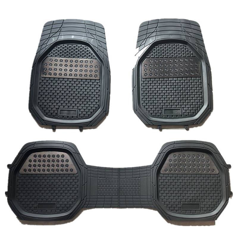 Automobilske podne prostirke od PVC gume, dijamantni uzorak, vodootporne, protuklizne, univerzalne