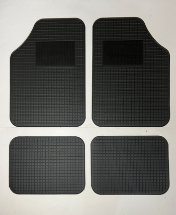 Автомобилни подложки за пода, PVC антихлъзгащи, водоустойчиви и износоустойчиви, универсален модел, без лого, възможна персонализация