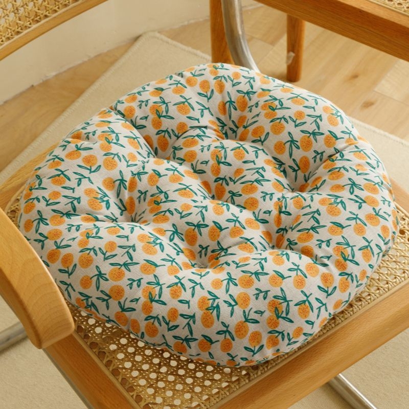 Tatami stil podna jastuk, punjenje od bisernog pamuka, geometrijski i cvjetni uzorak, pastoralni stil