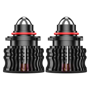 LED προβολας αυτοκινήτου 60W, υψηλή φωτεινότητα με λέιζερ-καθρέπτης για ομίχλη, 12-24V, IP67, 12000LM, Μοντέλο A-FOG-01