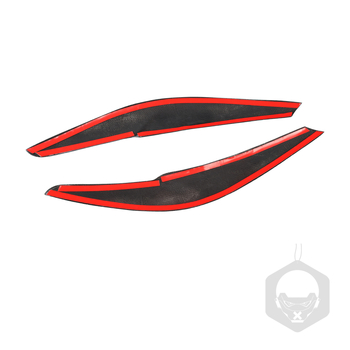 Bandă decorativă pentru faruri din fibră de carbon pentru Toyota Corolla 2013-2016 | Brand: RRX carbon | Origine: Guangdong | Material: fibră de carbon | Procesare personalizabilă