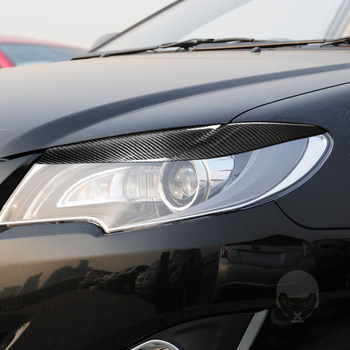 Bandă decorativă pentru faruri din fibră de carbon pentru Toyota Corolla 2013-2016 | Brand: RRX carbon | Origine: Guangdong | Material: fibră de carbon | Procesare personalizabilă