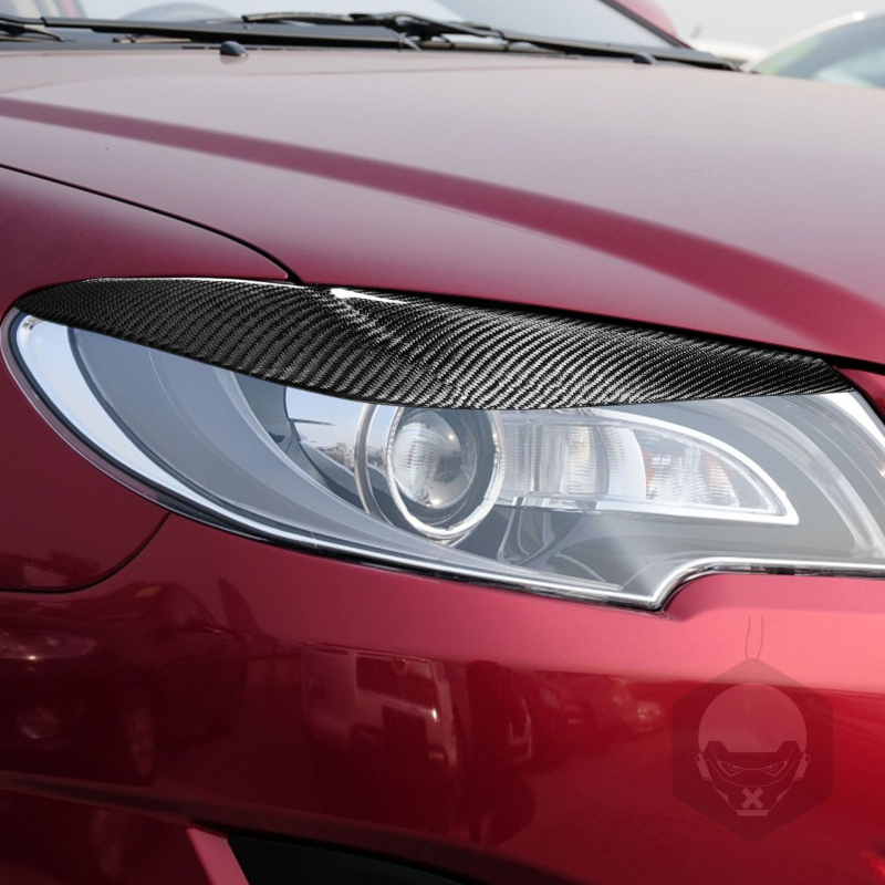 Bandă decorativă pentru faruri din fibră de carbon pentru Toyota Corolla 2013-2016 | Brand: RRX carbon | Origine: Guangdong | Material: fibră de carbon | Procesare personalizabilă