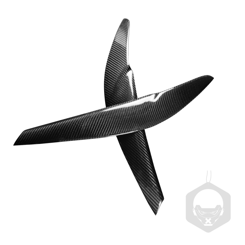 Bandă decorativă pentru faruri din fibră de carbon pentru Toyota Corolla 2013-2016 | Brand: RRX carbon | Origine: Guangdong | Material: fibră de carbon | Procesare personalizabilă