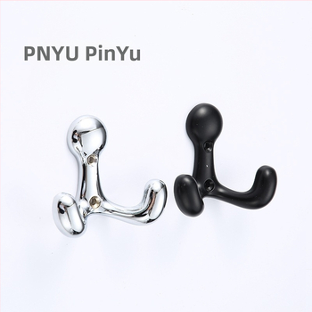 Nerezová oceľová stenová vešiak na kúpeľňu/hotel/kuchyňu, model S005-8, inštalácia bez vŕtania, moderný minimalistický dizajn