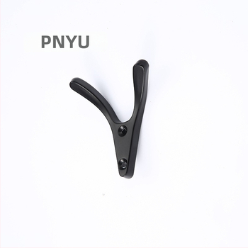 Nerezová oceľová stenová vešiak na kúpeľňu/hotel/kuchyňu, model S005-8, inštalácia bez vŕtania, moderný minimalistický dizajn