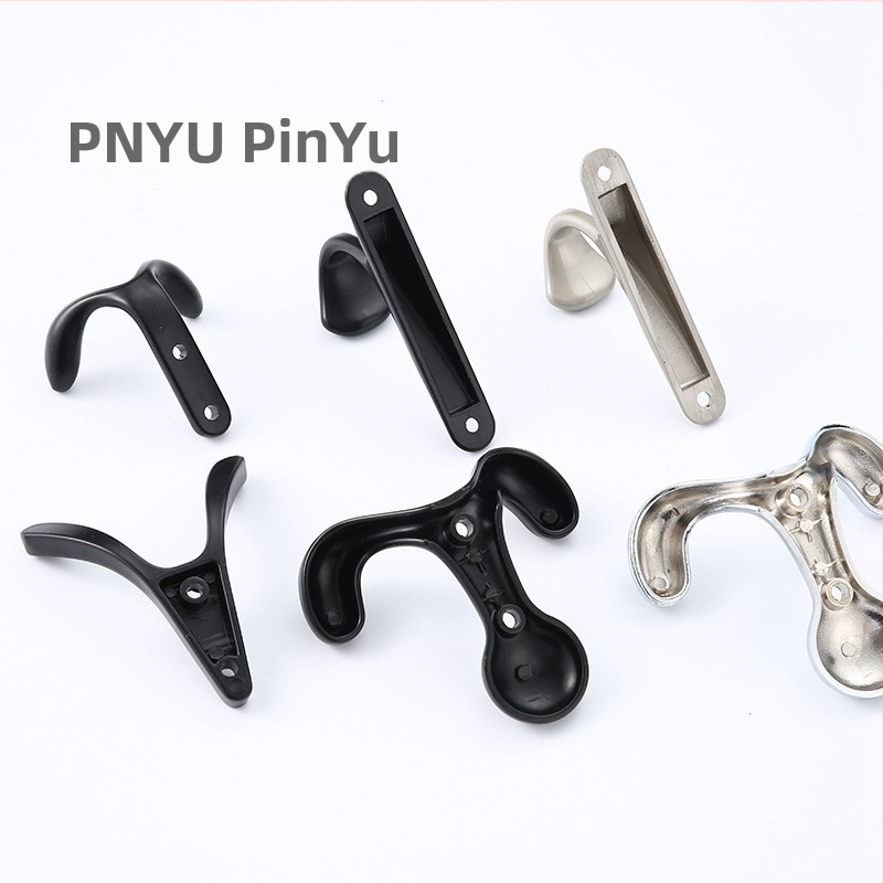 Nerezová oceľová stenová vešiak na kúpeľňu/hotel/kuchyňu, model S005-8, inštalácia bez vŕtania, moderný minimalistický dizajn