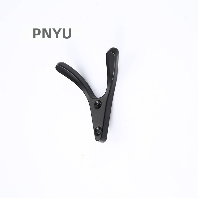 Nerezová oceľová stenová vešiak na kúpeľňu/hotel/kuchyňu, model S005-8, inštalácia bez vŕtania, moderný minimalistický dizajn