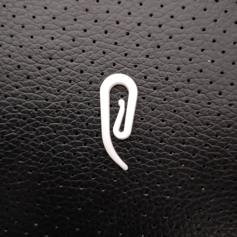 Cârlige pentru perdea, model F6, din plastic, turnate prin injecție, brand Aishang, stil modern minimalist