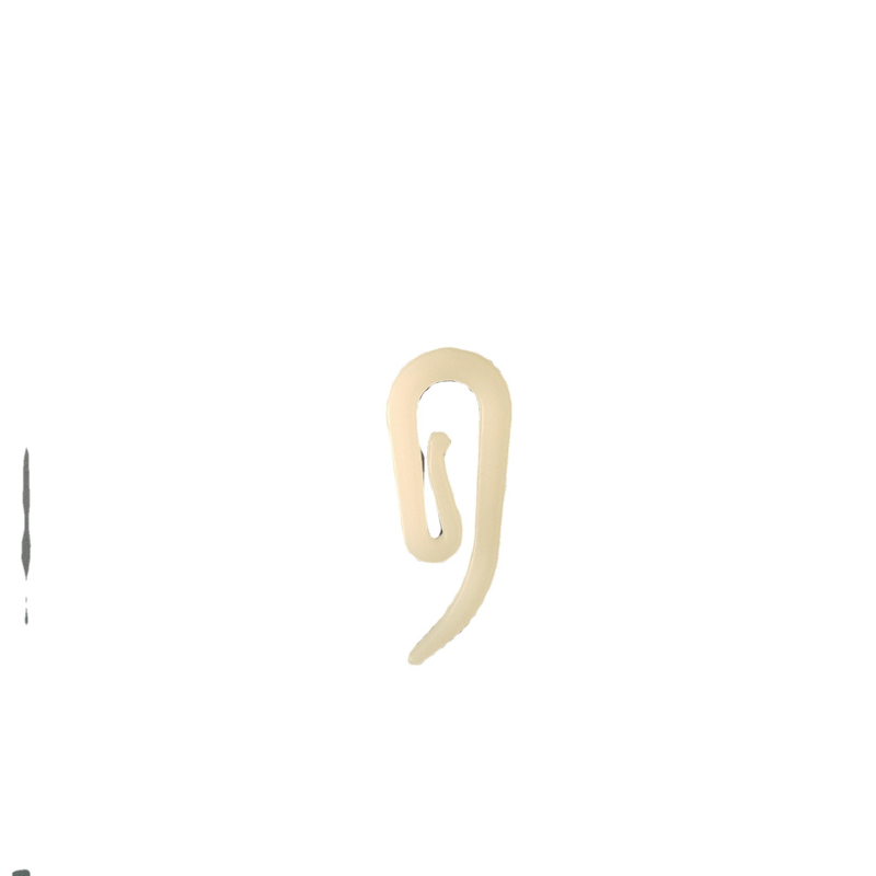 Cârlige pentru perdea, model F6, din plastic, turnate prin injecție, brand Aishang, stil modern minimalist