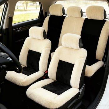 Plüss autóülésvédő, univerzális illeszkedés, márka YD, tömeg 0,55 kg