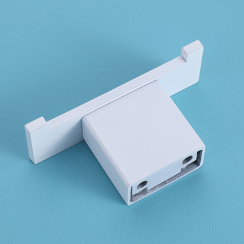 Cuier dublu pentru haine din oțel inoxidabil 304, model ANC-065E, brand ancsen, stil modern minimalist, montare pe perete, finisaj vopsit