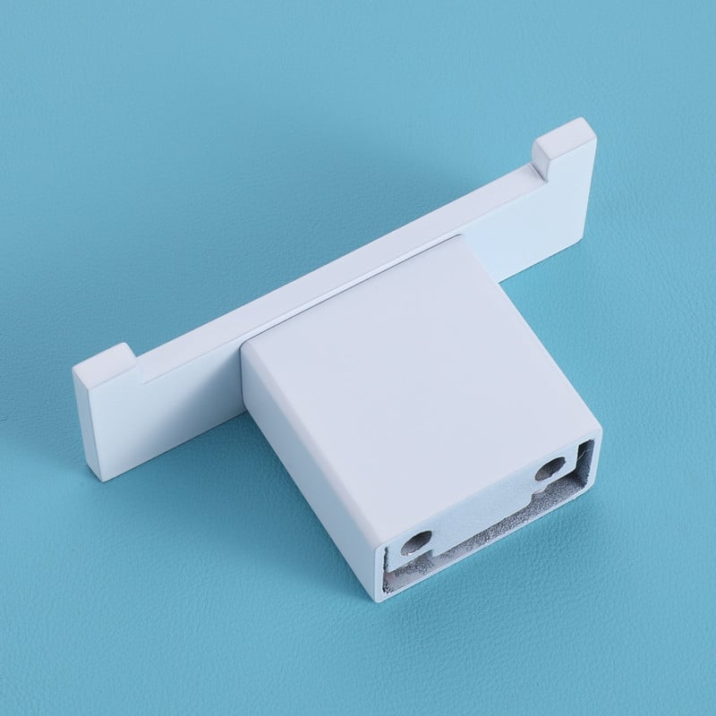 Cuier dublu pentru haine din oțel inoxidabil 304, model ANC-065E, brand ancsen, stil modern minimalist, montare pe perete, finisaj vopsit