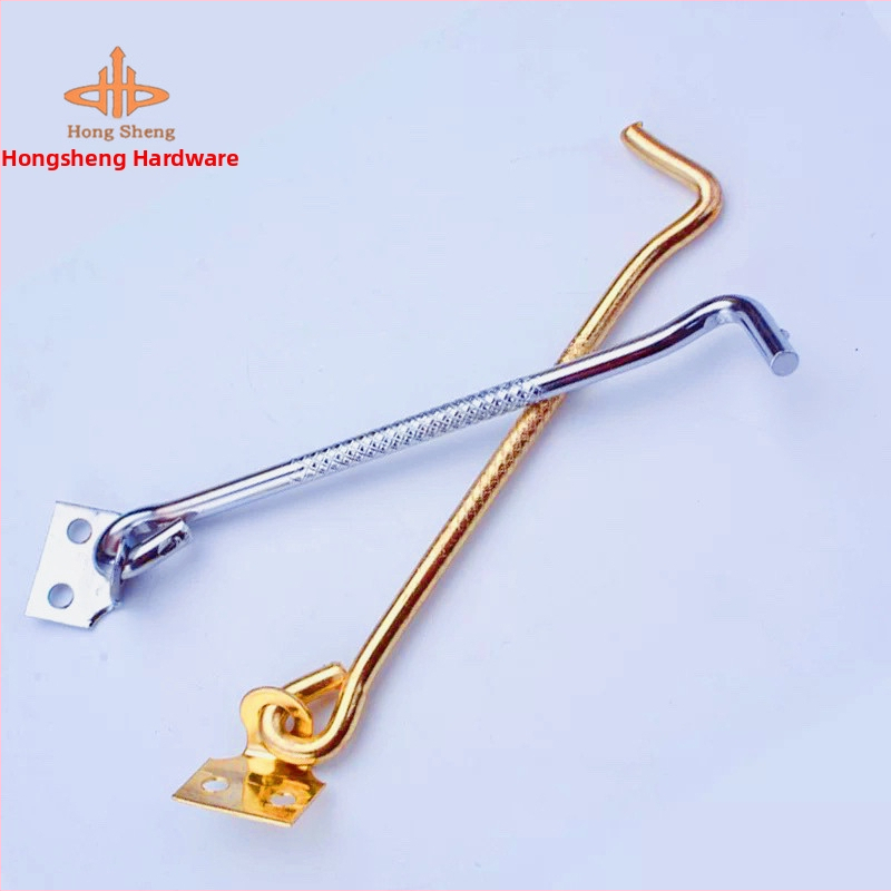 Deson Hook Železný oknový hák, Nový čínsky štýl, Elektroplatinovaný povrch, Model: Deson Hook