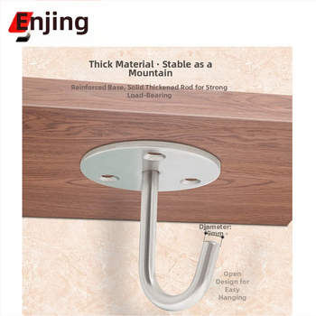 Malý háčik na stenu/ strop pre upevnenie svetla alebo ventilátora, model Small Hanging Hook 1 Piece, materiál 304 nerezová oceľ, štýl Modern Minimalist, číslo artiklu 392