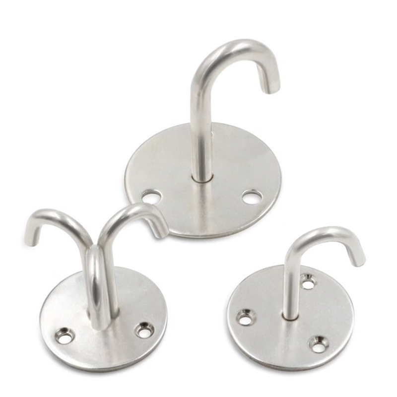 Cârlig mic pentru montaj pe perete/tavan pentru prinderea lampii sau ventilatorului, model Small Hanging Hook 1 Piece, material oțel inoxidabil 304, stil Modern Minimalist, articol 392