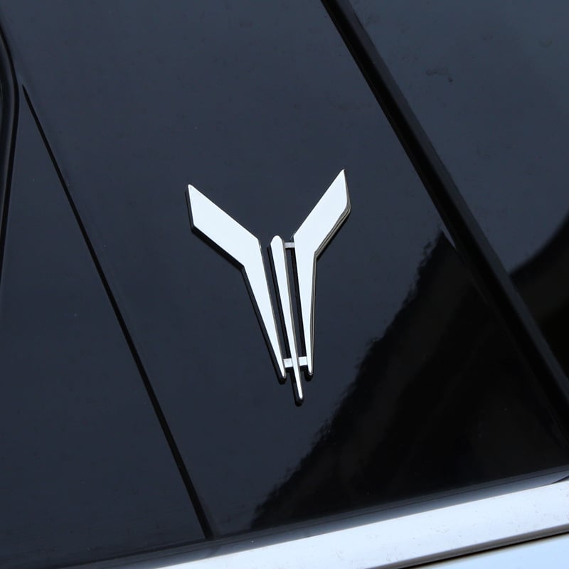 Αυτοκόλλητα αμαξώματος με μοτίβο καρτούν, 3D υλικό, εγκατάσταση με κόλλα, Μάρκα 1