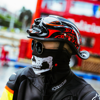 LVCOOL Polušlem kaciga – ABS materijal, Ljeto, Za motocikle