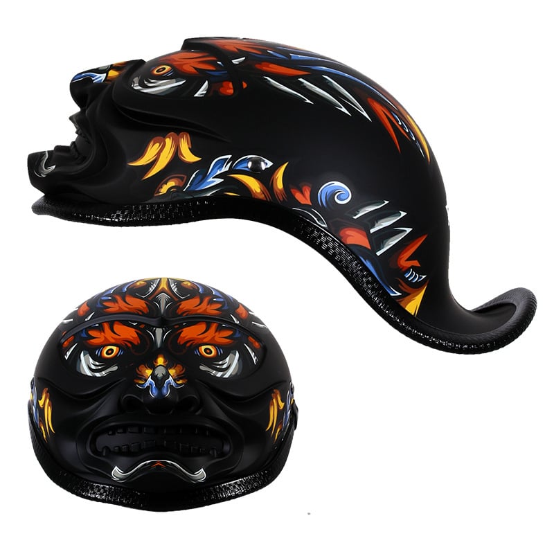 LVCOOL Polušlem kaciga – ABS materijal, Ljeto, Za motocikle