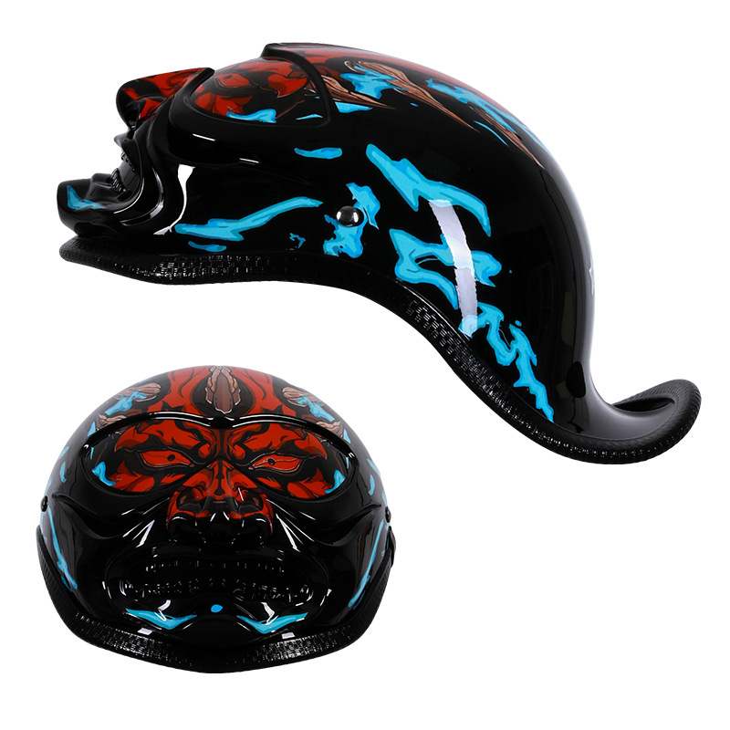 LVCOOL Polušlem kaciga – ABS materijal, Ljeto, Za motocikle