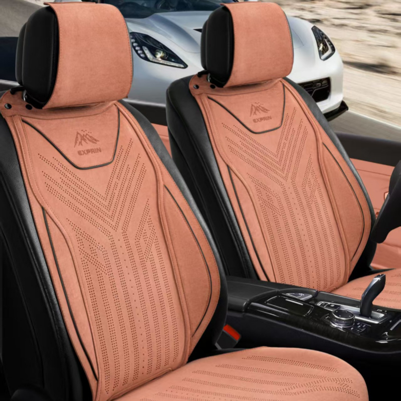 Acoperire pentru scaunul mașinii și pernuță – velur, brand Golden Leopard Wolf, fără umplutură, acceptă loturi mixte