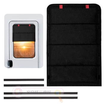 Σκίαστρο παραθύρων αυτοκινούμενου τροχόσπιτου και κουρτίνα ιδιωτικότητας — Αναδιπλούμενο (Oxford ύφασμα; εγκατάσταση με κύπελλο αναρρόφησης; προσαρμογή; εκτύπωση λογοτύπου; παράθυρο)