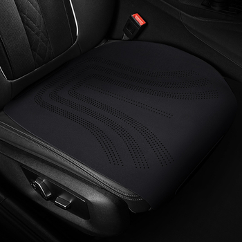 Auto jastuk za sjedalo za sve sezone, trodijelni set, nubuk/suede materijal, ultra-tanki ljetni rashladni jastučić za stražnje sjedalo
