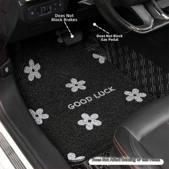 Auto podlahové rohože, univerzálne použitie, rohoňa vodiča, Silk Coil materiál, vodotesné a odolné voči špine (Materiál: Silk Coil; Uchytenie: Univerzálne; Pozícia: Vodič)