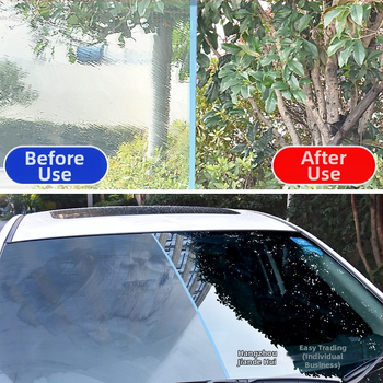 Προϊόν περιποίησης πλαστικών αυτοκινήτων για αφαίρεση φιλμ λαδιού από το μπροστινό παρμπρίζ και καθαρισμό των παραθύρων αυτοκινήτου; διάρκεια ζωής δύο ετών.