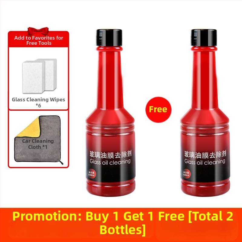 Προϊόν περιποίησης πλαστικών αυτοκινήτων για αφαίρεση φιλμ λαδιού από το μπροστινό παρμπρίζ και καθαρισμό των παραθύρων αυτοκινήτου; διάρκεια ζωής δύο ετών.