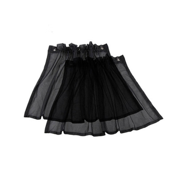 Διχτυωτό πανί σκίασης πλευρικού παραθύρου αυτοκινήτου με βεντούζες, ημιδιαφανές, κατάλληλο για αυτοκίνητα και μεγάλα φορτηγά