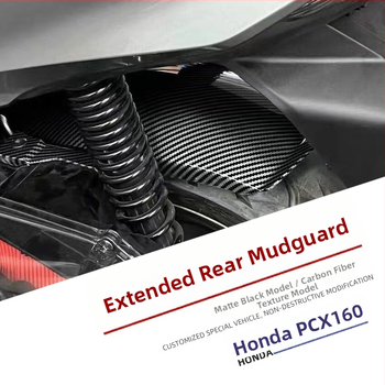 Rozšírený blatník pre Honda PCX160/ADV160 — plast, PP blatník, prispôsobenie dostupné
