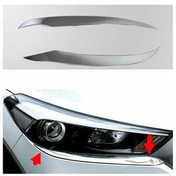 Headlight Eyebrow Trim pentru Hyundai Tucson 2015 – ABS, Brand Yan Xuan, Personalizare disponibilă, Set de 2 bucăți, Origine Zhejiang
