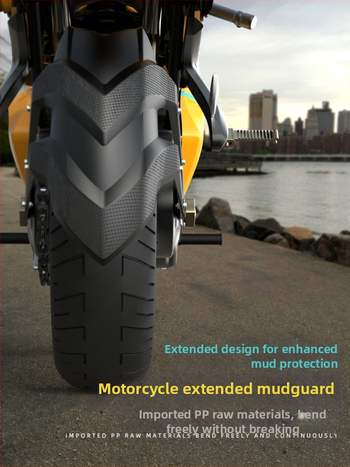 Motocyklový zadný blatník NK150 — plastový, model Dnb, kód produktu 630723036502