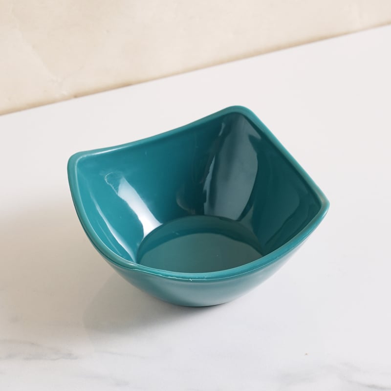 Квадратно блюдо за сосове и подправки, модерен минималистичен стил, подходящо за микровълнова, повърхност с горещ печат, възможна персонализация