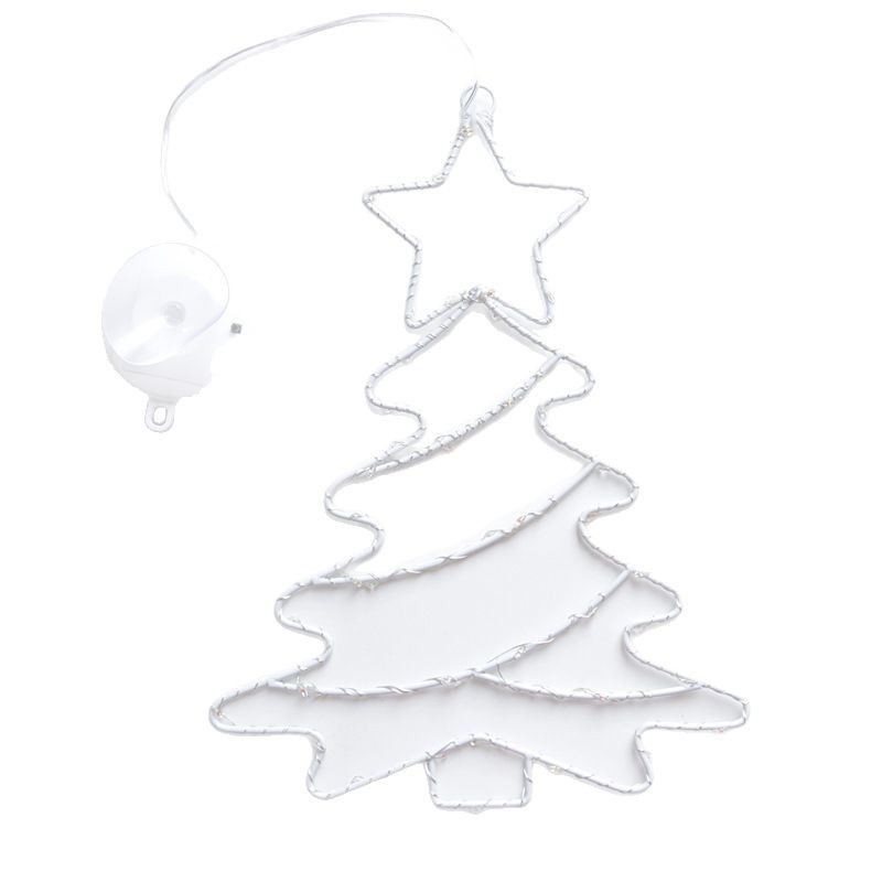 Lampa de Crăciun din fier, model HB-CT-XXL, 30 lm, tensiune ≤36V, durată de viață 10000 h, în formă de brad